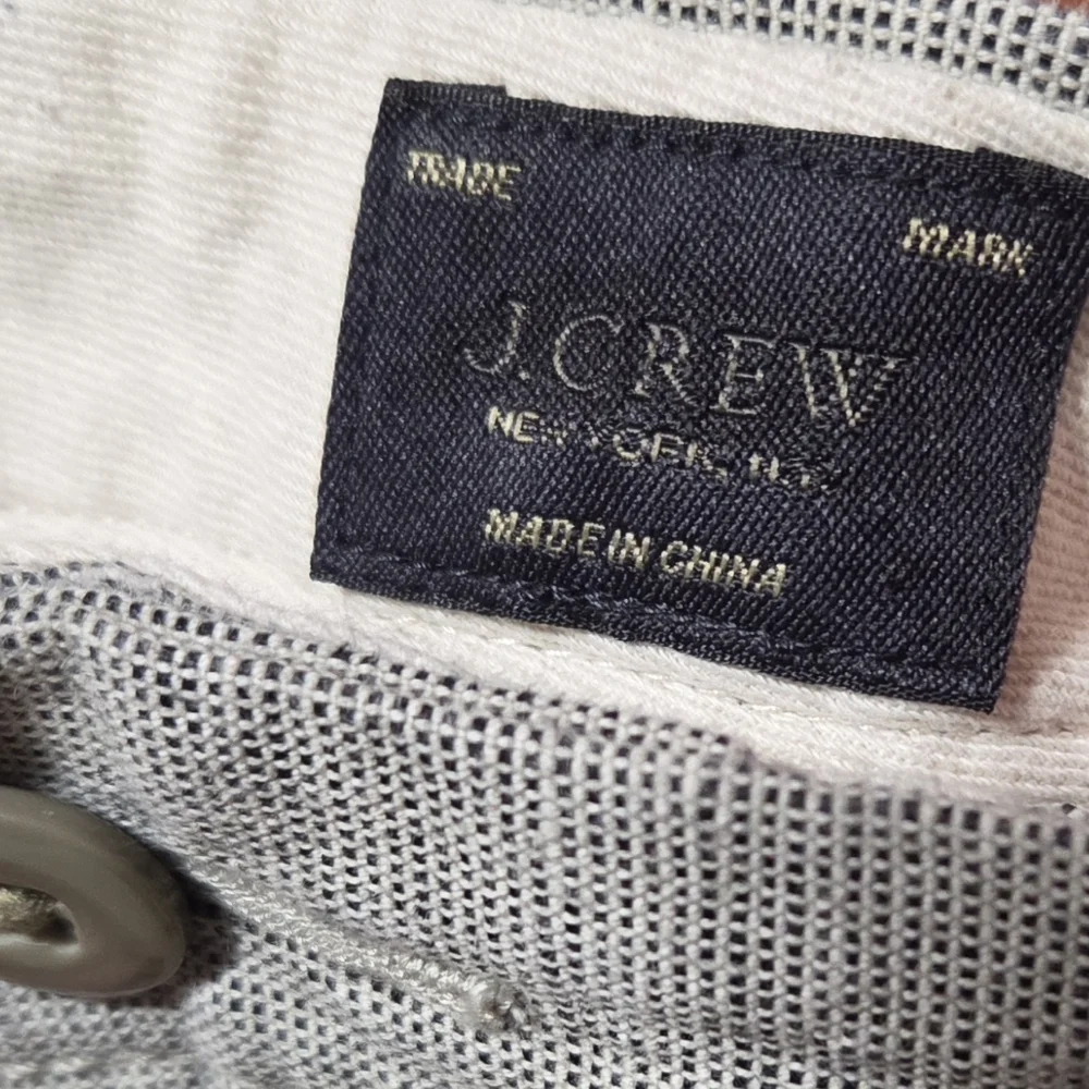 J. Crew Men's Light Gray Chinos